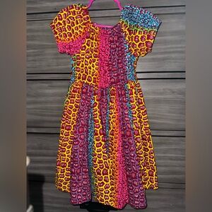 Colorful Patterned Dress 👗 5T